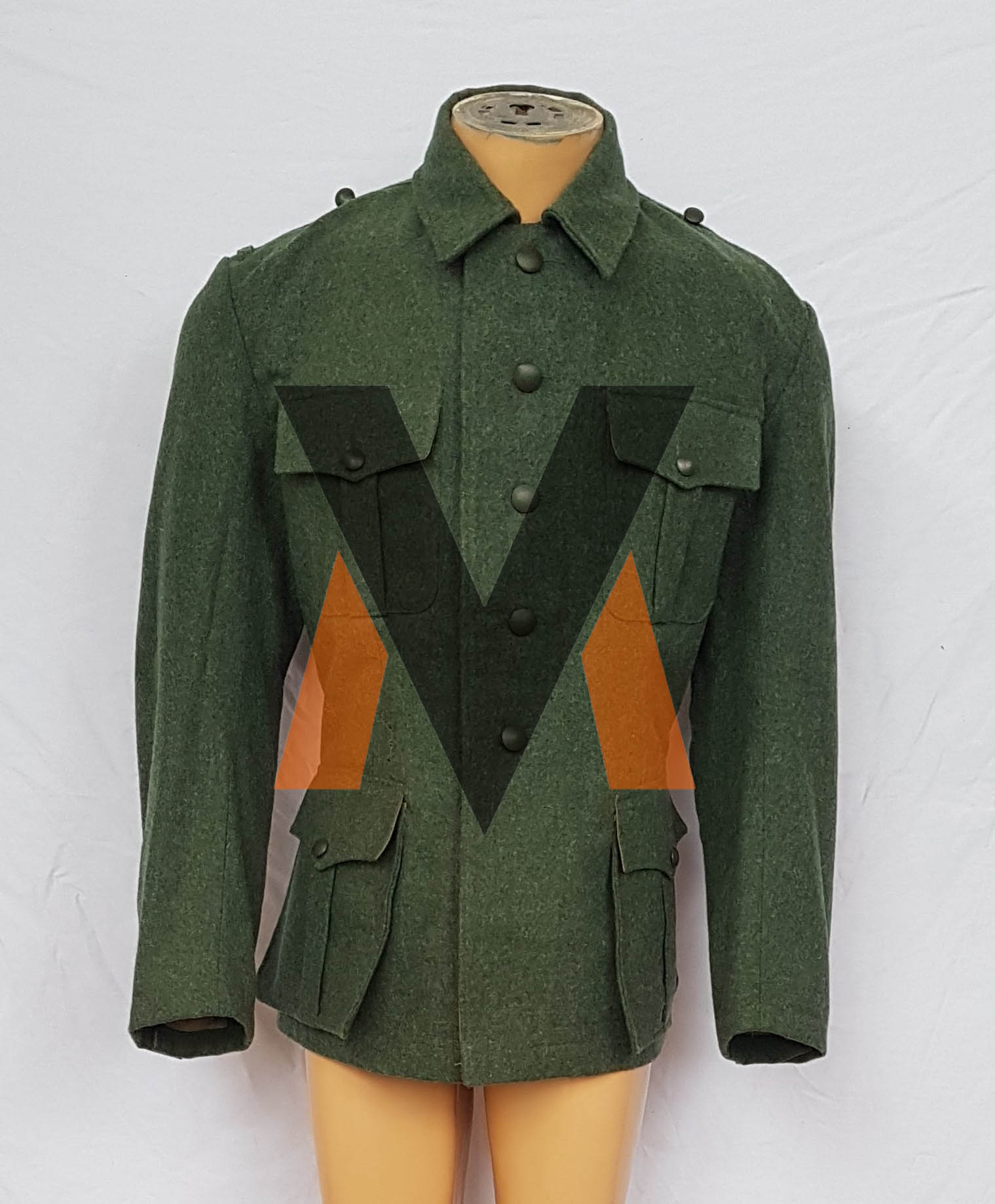 WW2 German M40 Field Grey Wool Tunic